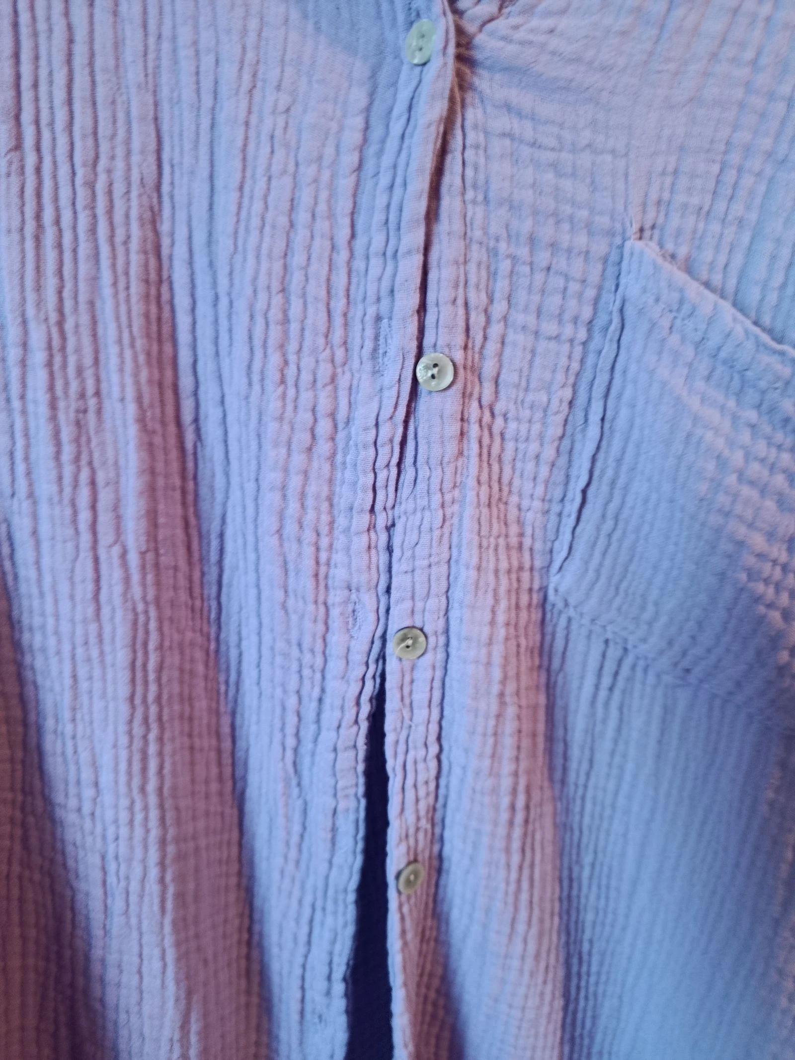 Camisa em gaze de algodão – photo 2